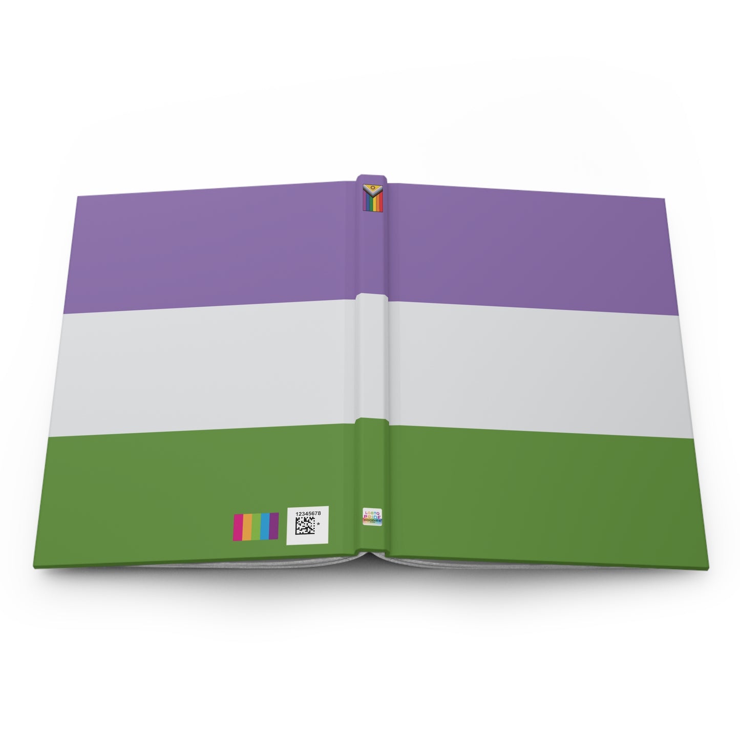 Genderqueer Pride Journal, lined