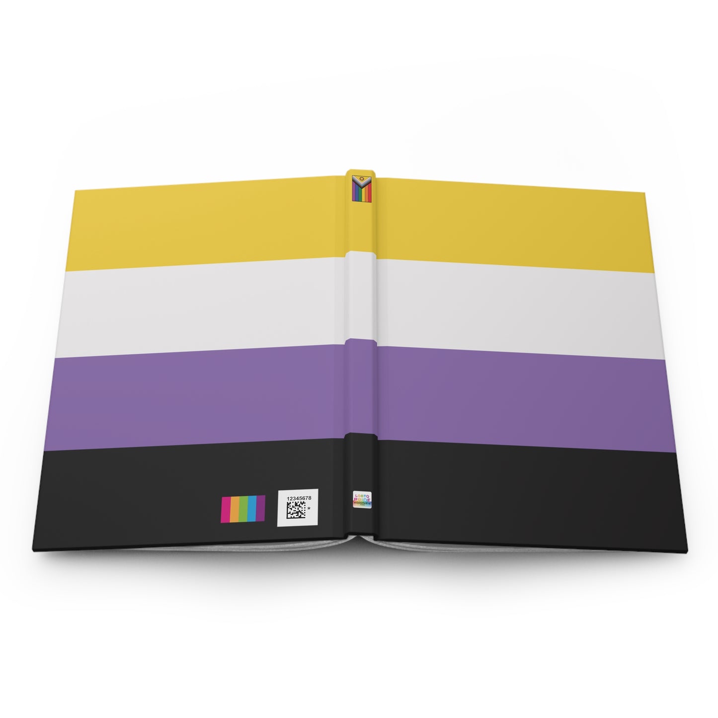 Nonbinary Pride Journal, lined