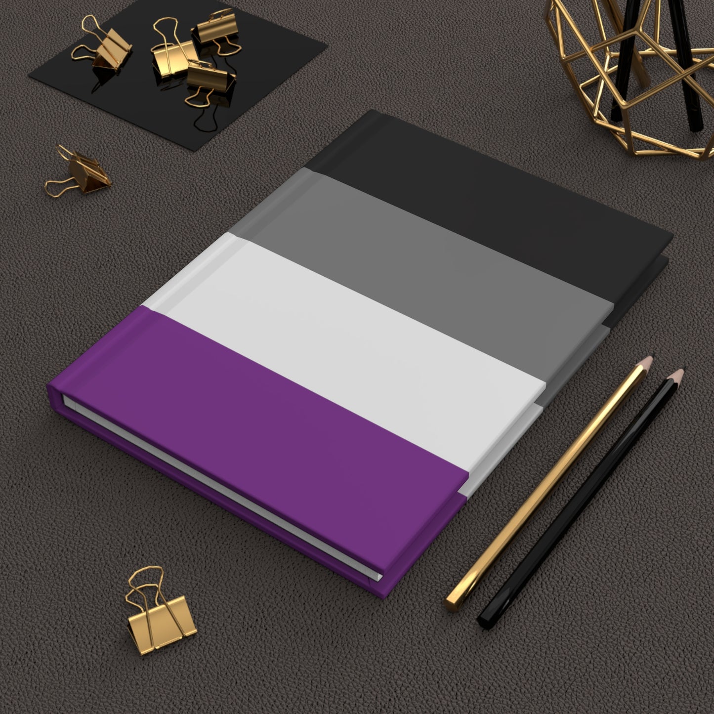 Asexual Pride Journal, lined