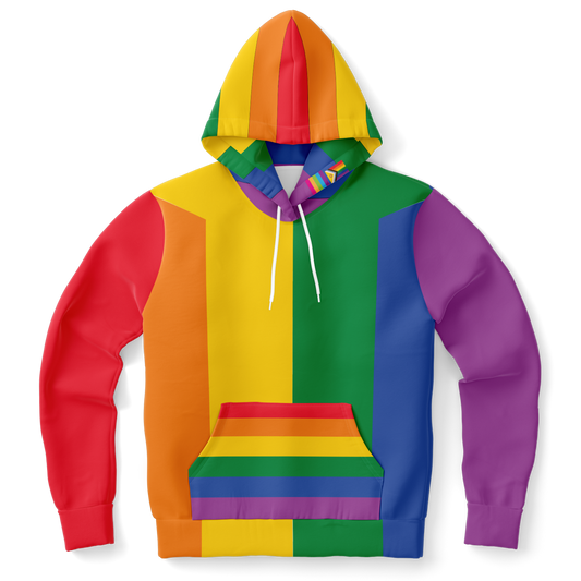 Rainbow Pride Pullover Regular Fit Hoodie