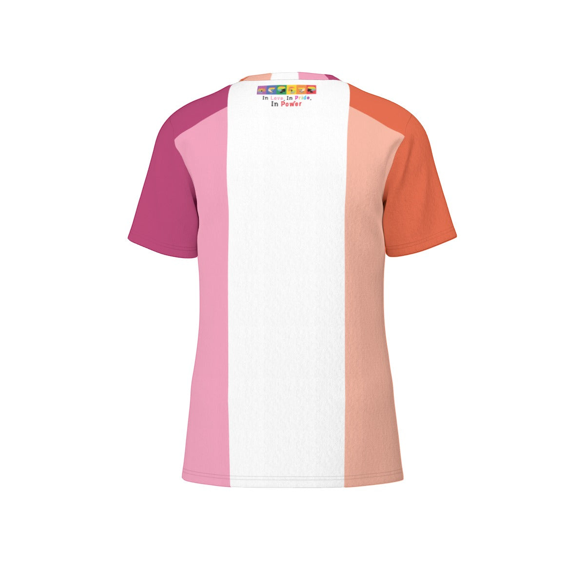 Lesbian Pride Tee - 100% Cotton 190gsm