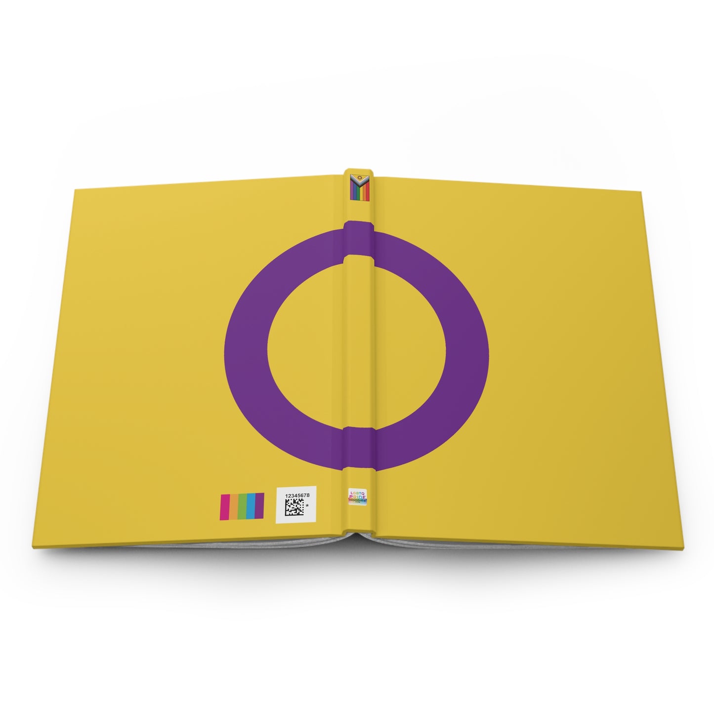 Intersex Pride Journal, lined