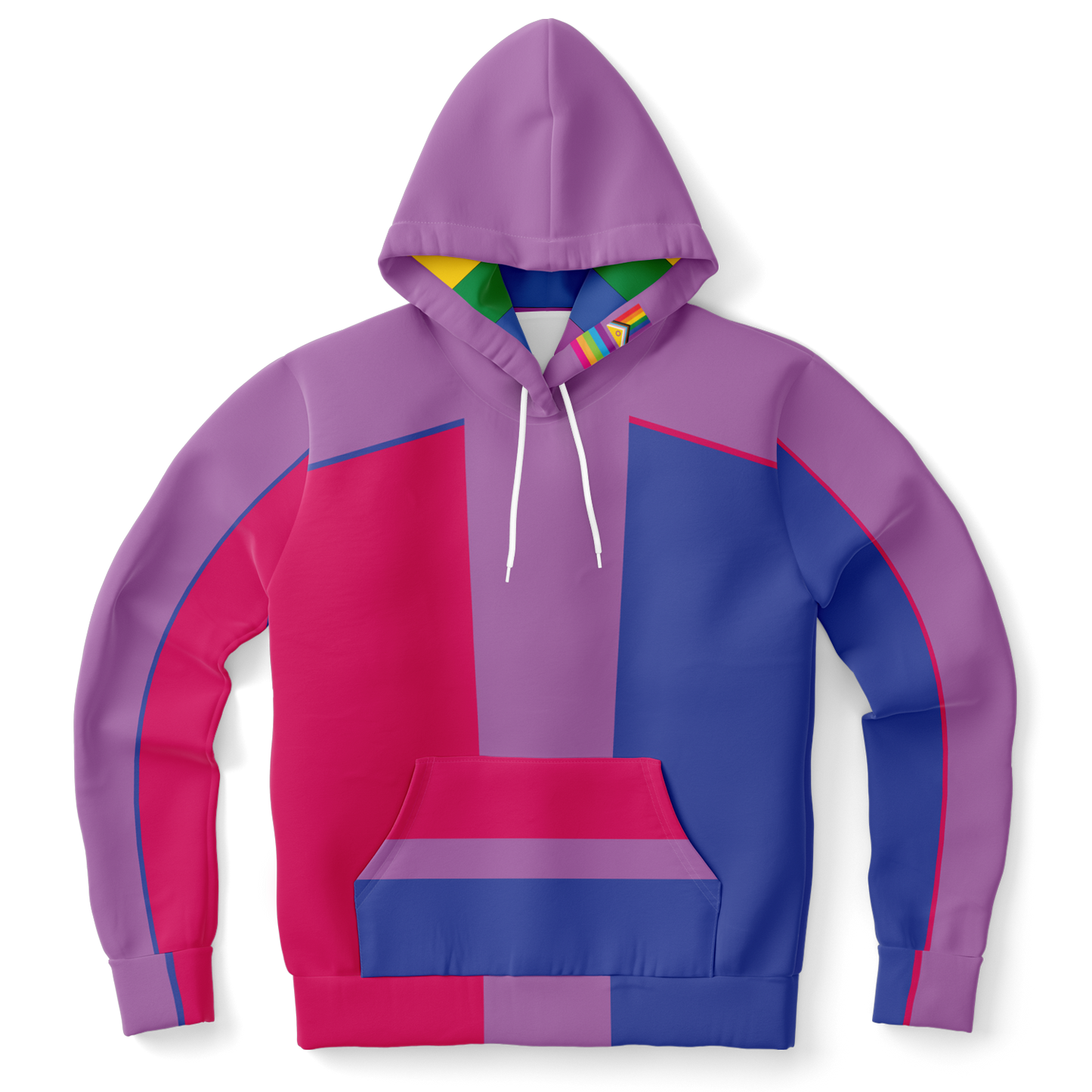 Bisexual Pride Pullover Regular Fit Hoodie