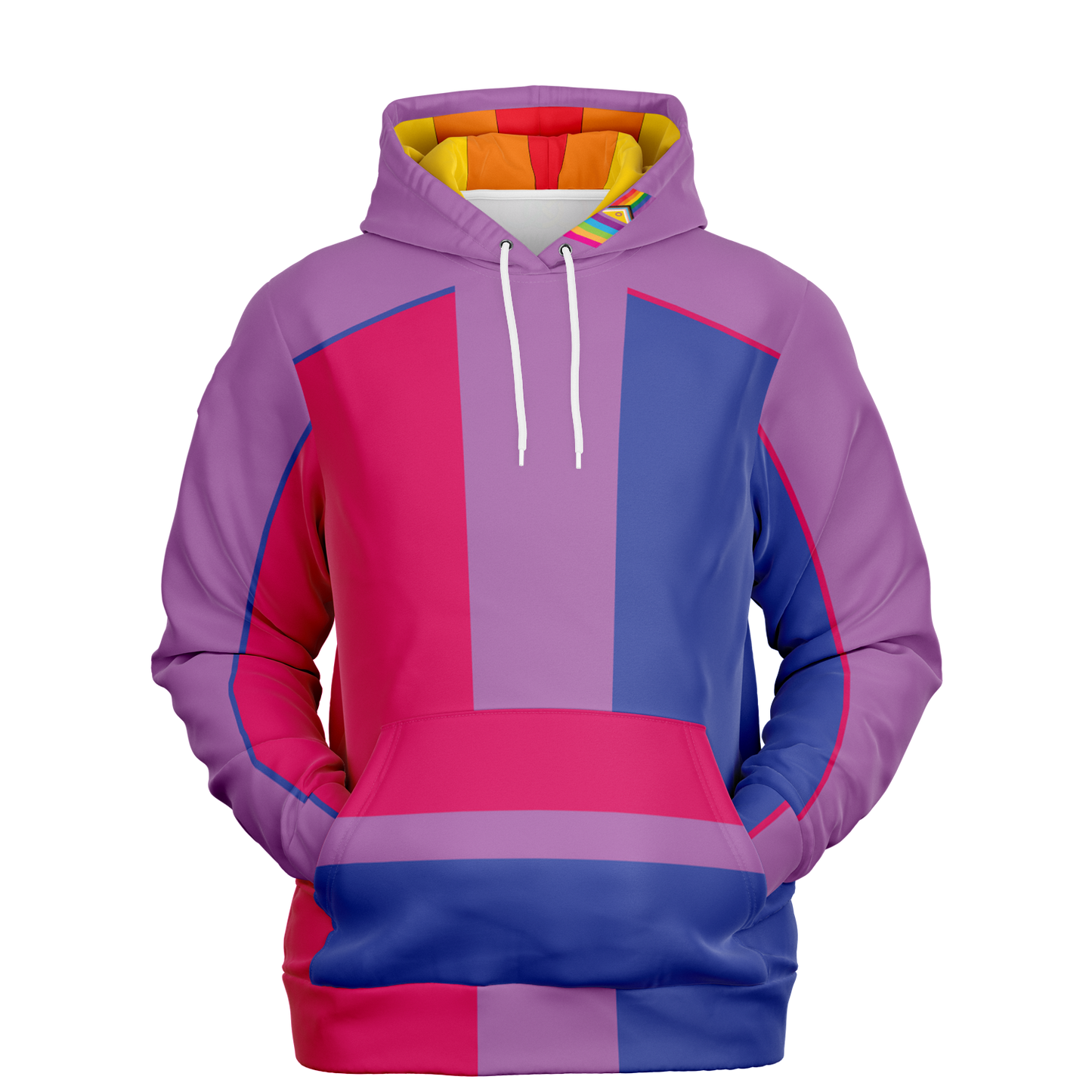 Bisexual Pride Pullover Regular Fit Hoodie