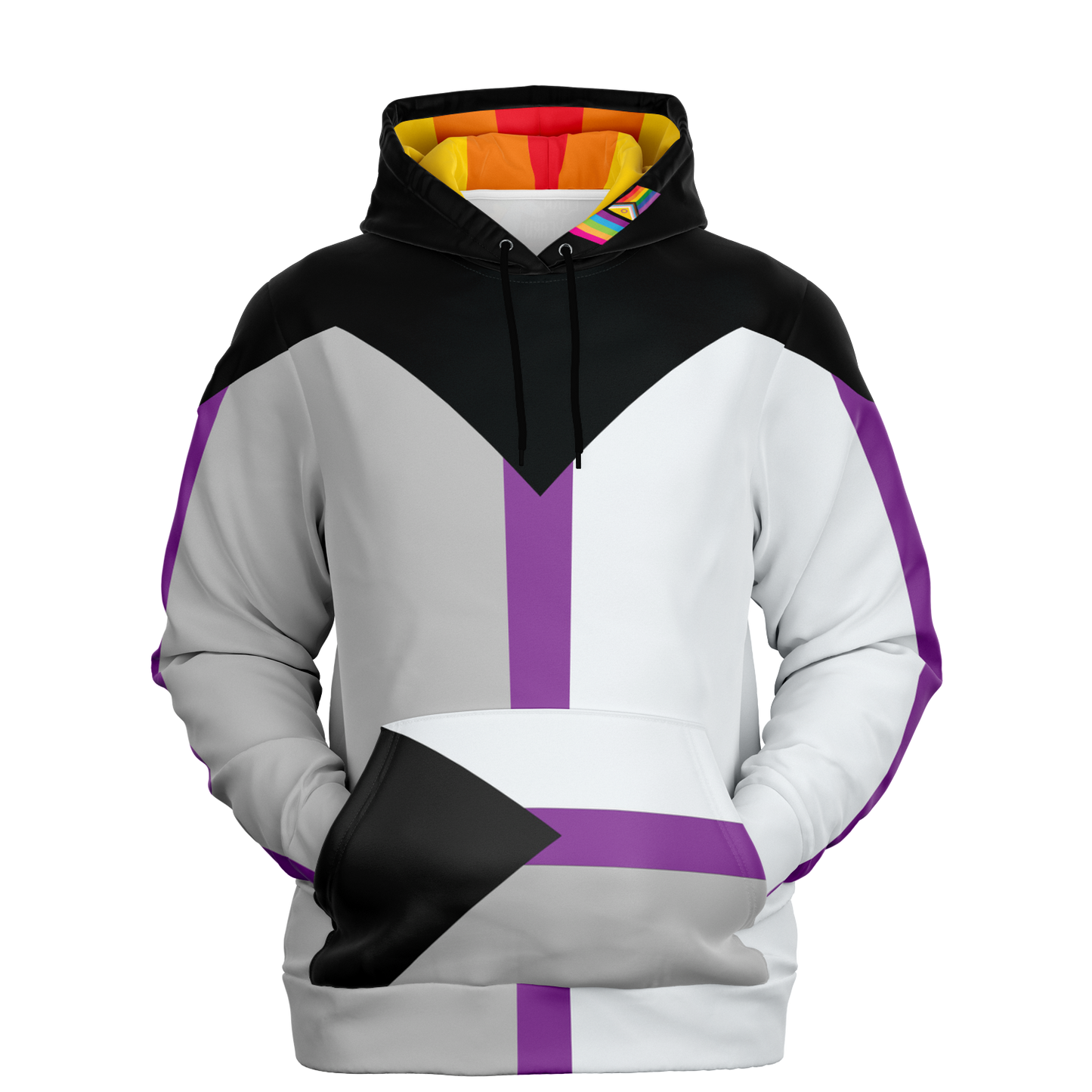 Demisexual Pride Pullover Regular Fit Hoodie